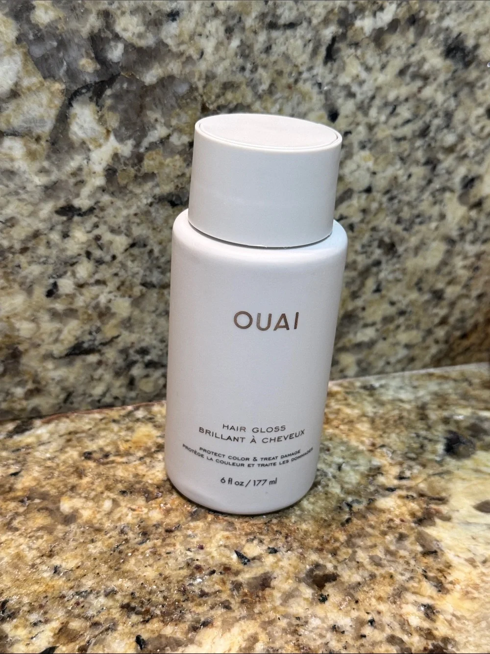 New OUAI Hair Gloss Damage Repair Shine Smooth Heat Protect All Hair Types 6oz